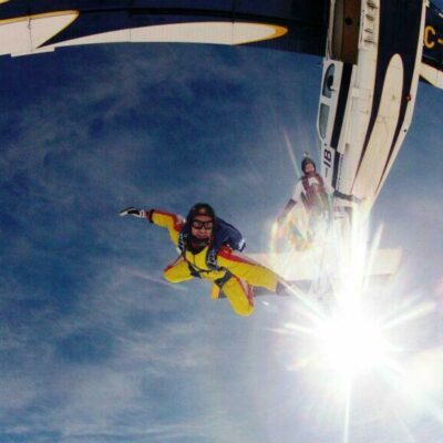 Skydive Lillo, Madrid, Spain Swoop Pond