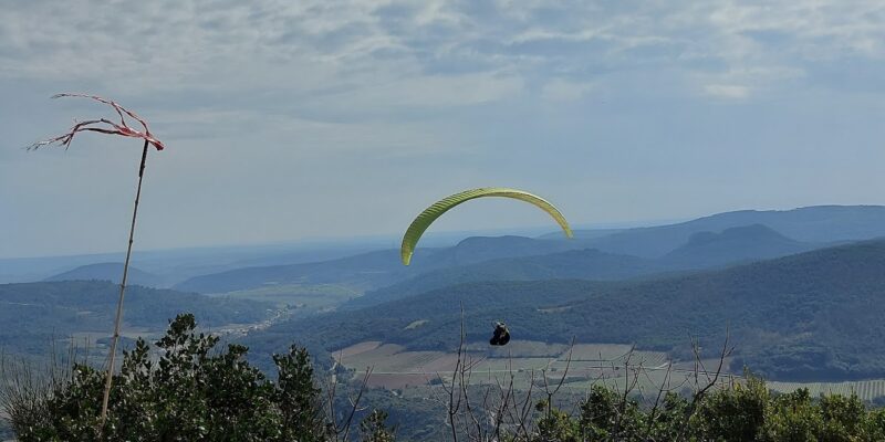 Take-Off Paragliding – Peak De Vissou