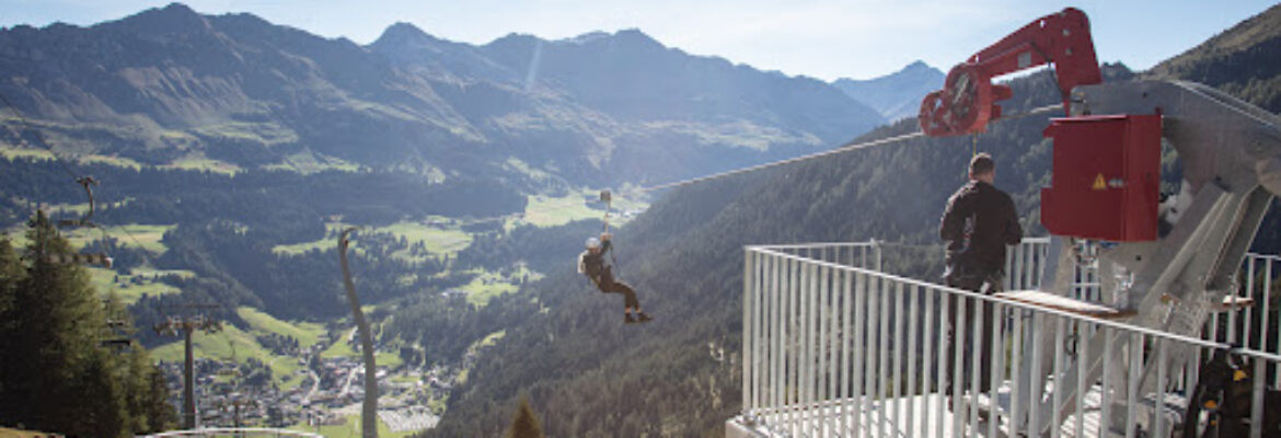 Toboggan adventure mountain Pradaschier
