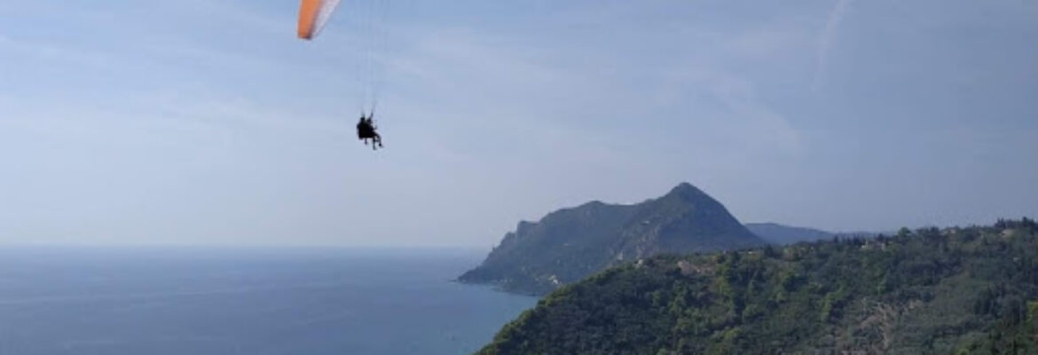 Corfu paragliding tandem flights