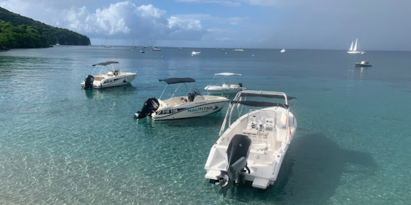 Nautitan – Anses d’Arlet (Location de Bateaux AVEC/SANS Permis)