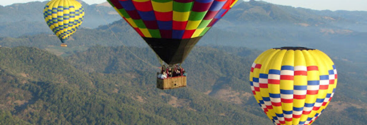 Balloons Above the Valley
