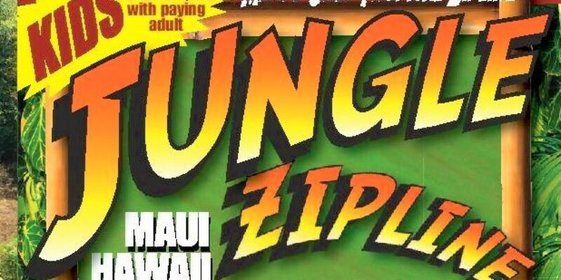 Jungle Zipline Maui-HI